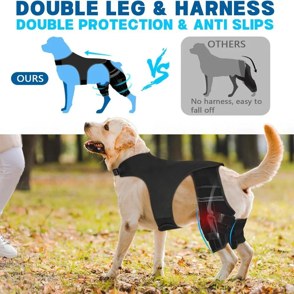 Dog Knee Brace for Torn Acl Hind Leg